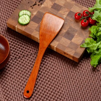 EAS_1176 Деревянная лопатка для кухни, длина 33 см