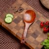 Кулинарная ложка-лопатка для кухни из дерева Унаби, длина 22 см