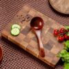 EAS_1200 Деревянная кулинарная ложка, длина 19 см