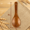 Кулинарная ложка-лопатка для кухни из дерева Унаби, длина 22 см
