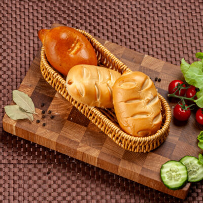 Корзина плетеная для сервировки и хранения, 24х9х4 см, овальная